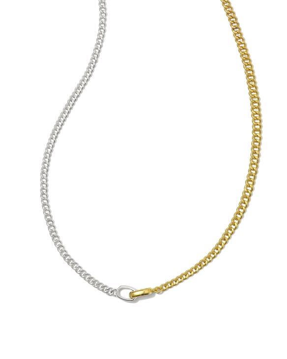 Ryleigh Chain Necklace in Mixed Metal