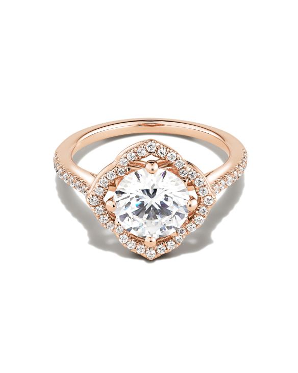 Signature Engagement Ring in 14k Rose Gold