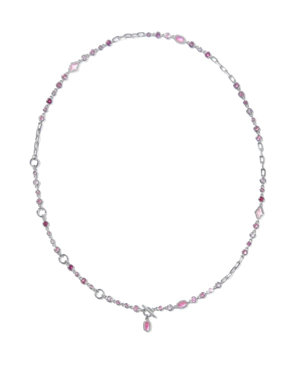 Mini Elisa Abbie Silver&nbsp;Convertible&nbsp;Strand Necklace&nbsp;