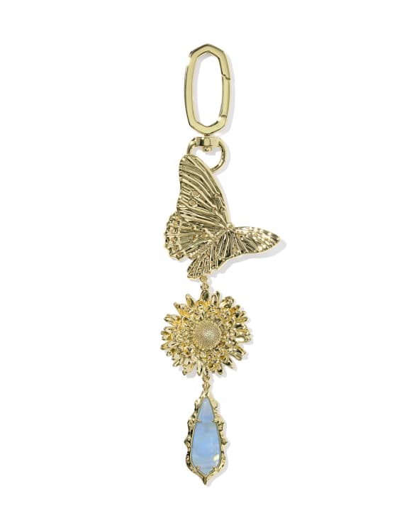 Butterfly Gold Bag Charm