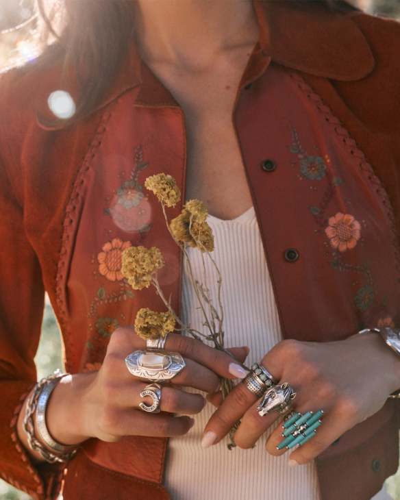 Beau Cocktail Ring in Vintage Silver