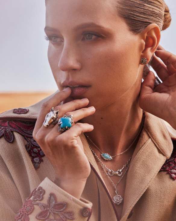 Beau Cocktail Ring in Vintage Silver