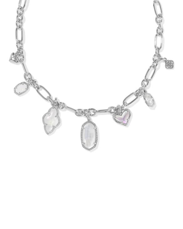 Icon Silver Charm Necklace&nbsp;