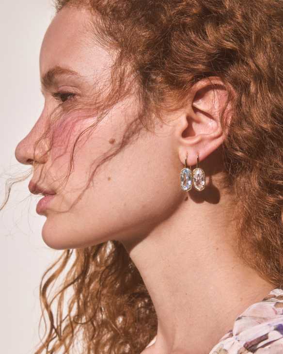 Lee Luxe Gold Drop Earrings&nbsp;