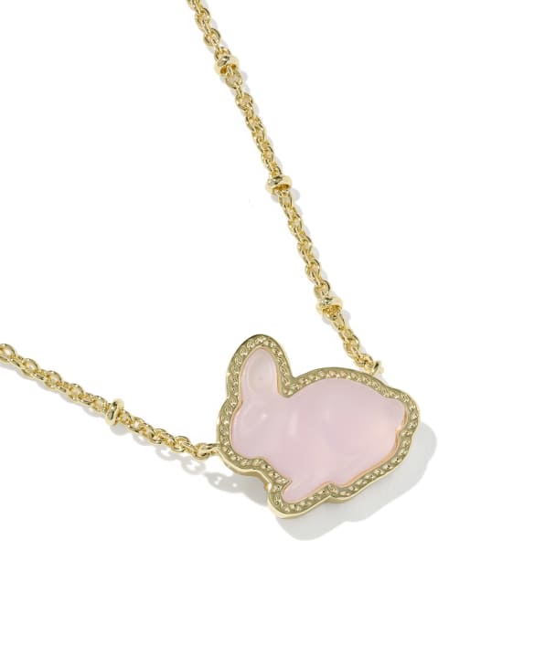 Bunny Gold Short Pendant Necklace&nbsp;