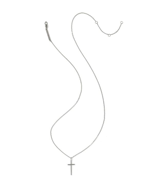 Large Sterling Silver Cross Pendant