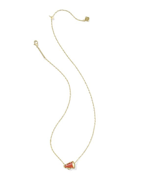 Cheer Gold Short Pendant Necklace