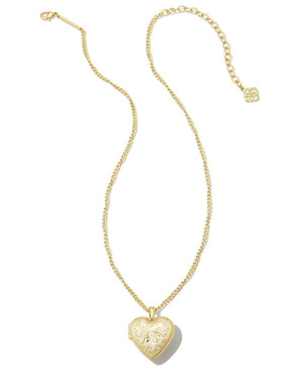 Kendra Scott x LoveShackFancy Locket Necklace in Gold