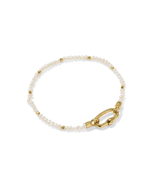 Bristol Pearl 18k Gold Vermeil Bracelet