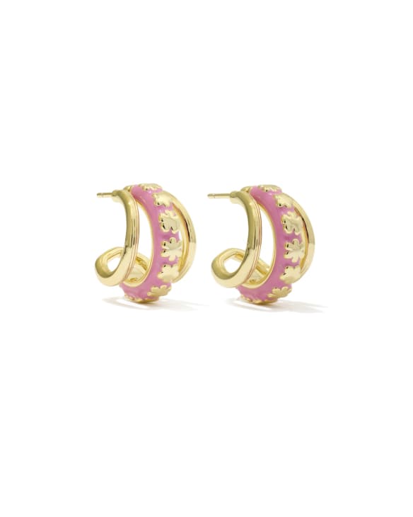 Jane Gold Huggie Earrings