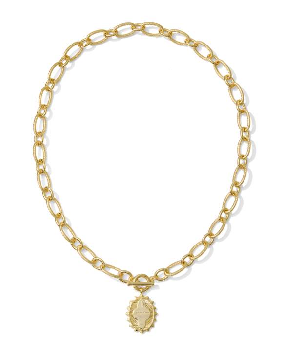 Grandma Gold Link and Chain Necklace