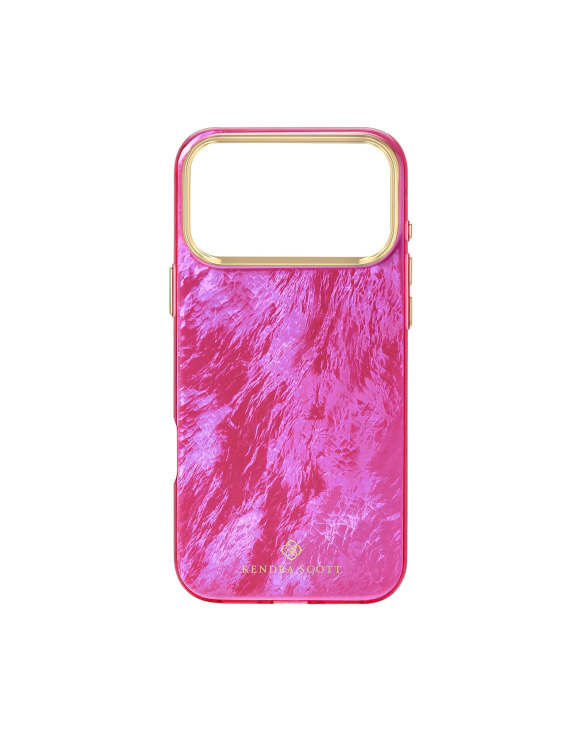 MagSafe&reg; iPhone 17 Pro Max Pearlescent Raspberry Phone Case