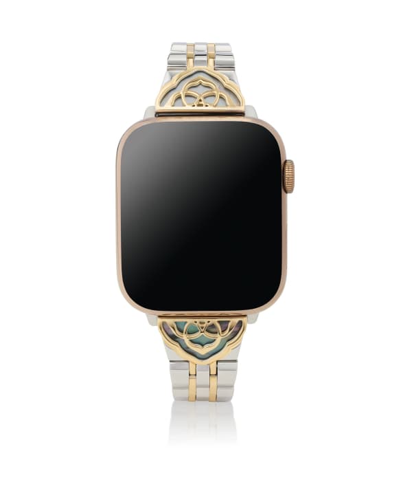 Kiera Two Tone Stainless Steel Watch Band