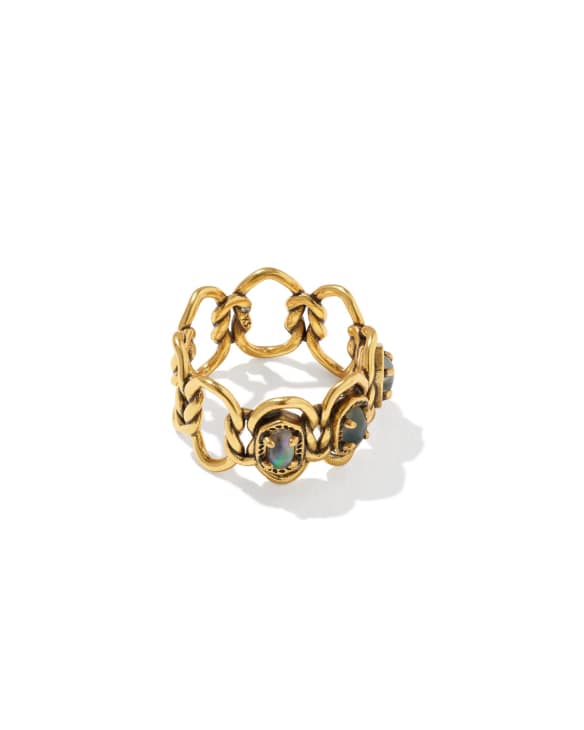 Joan Vintage Gold Band Ring