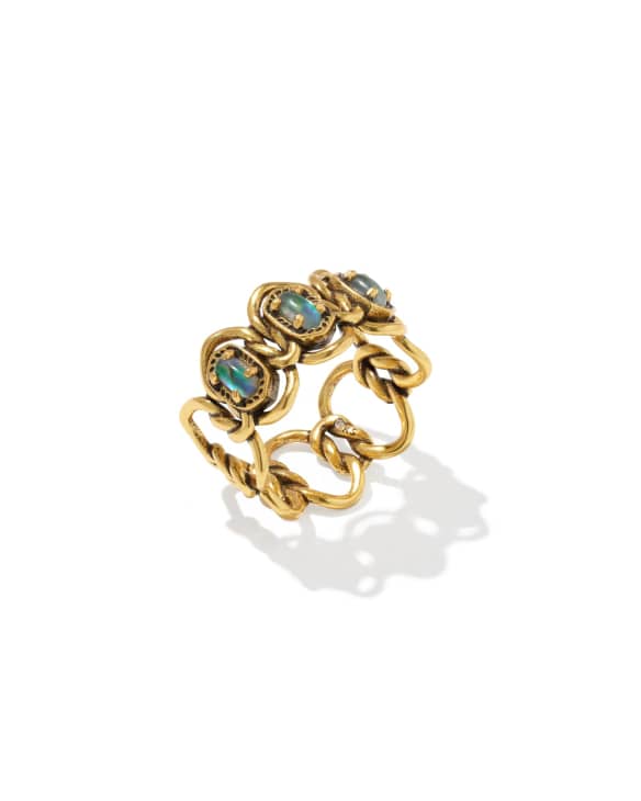 Joan Vintage Gold Band Ring