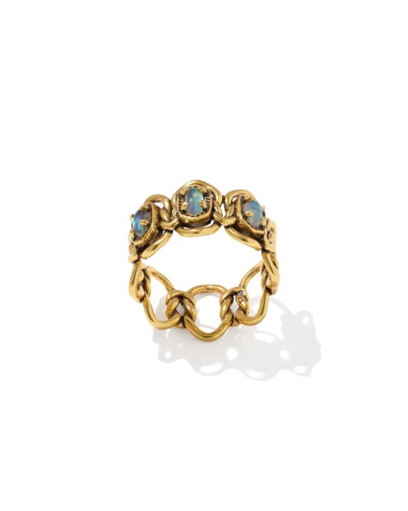 Joan Vintage Gold Band Ring