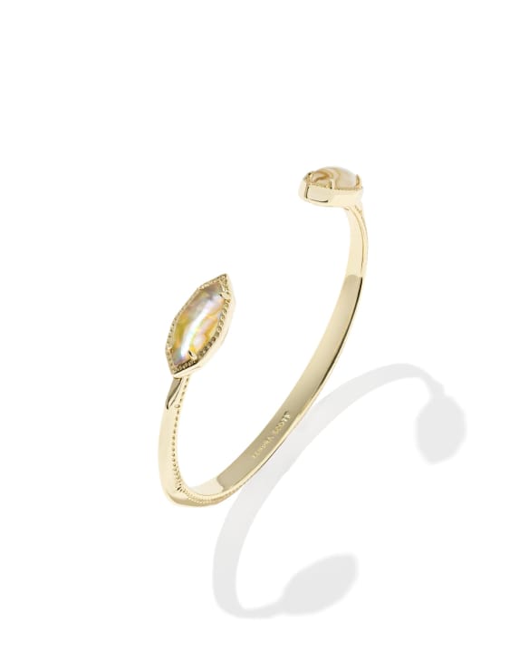 Ophelia Gold Cuff Bracelet