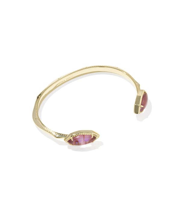 Ophelia Gold Cuff Bracelet