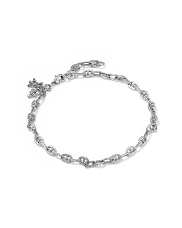 Parker Knot Vintage Silver Anklet