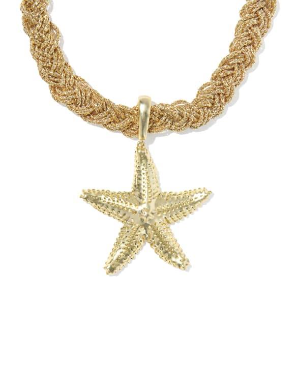 Parker Starfish Gold Statement Necklace