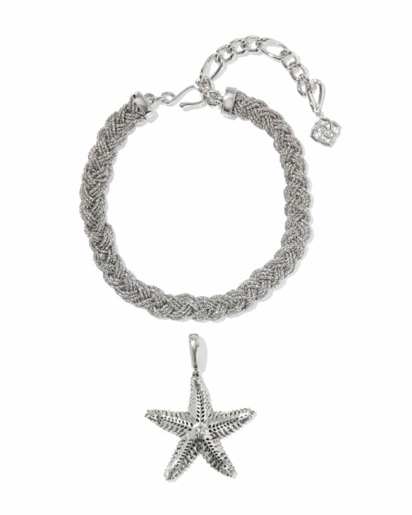 Parker Starfish Silver Statement Necklace