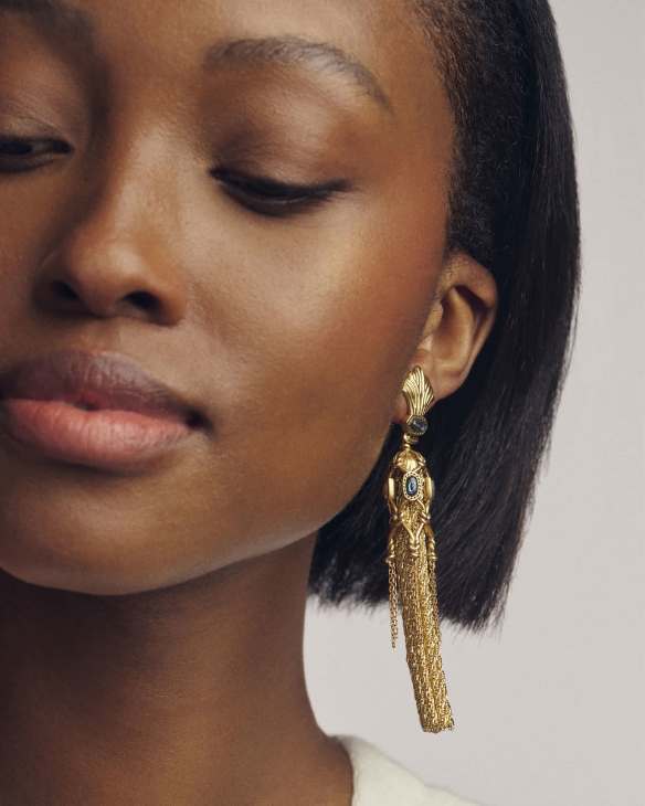 Joan Mixed Metal Statement Earrings