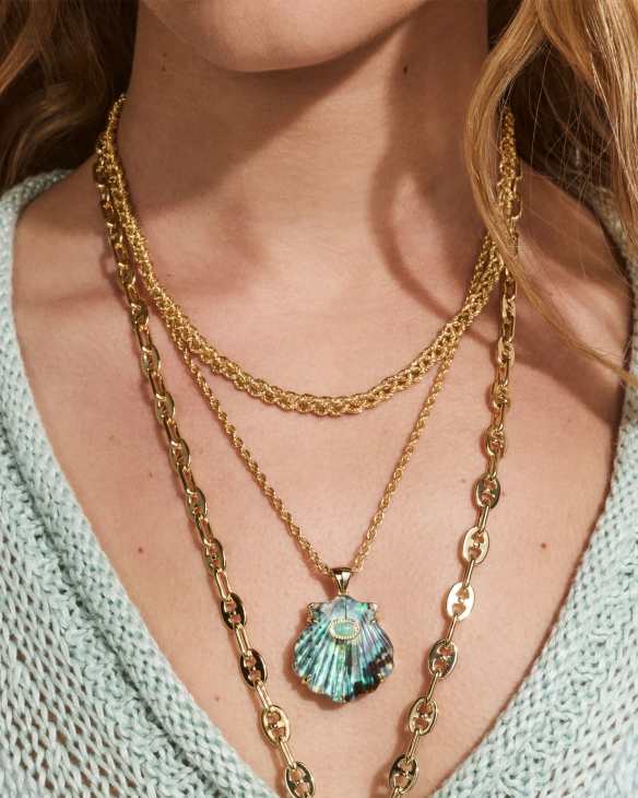 Gabriella Gold Braided Chain Necklace
