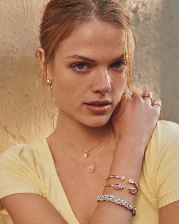 Mini Elton Gold Cuff Bracelet