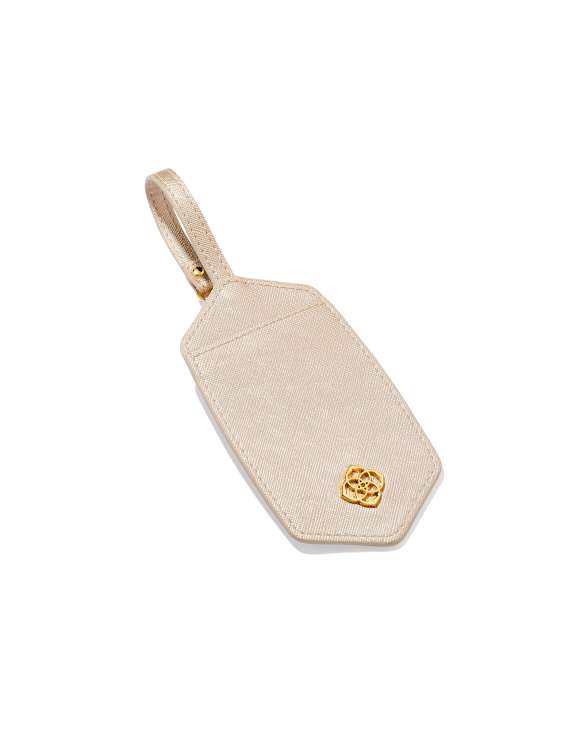 Luggage Tag in Champagne