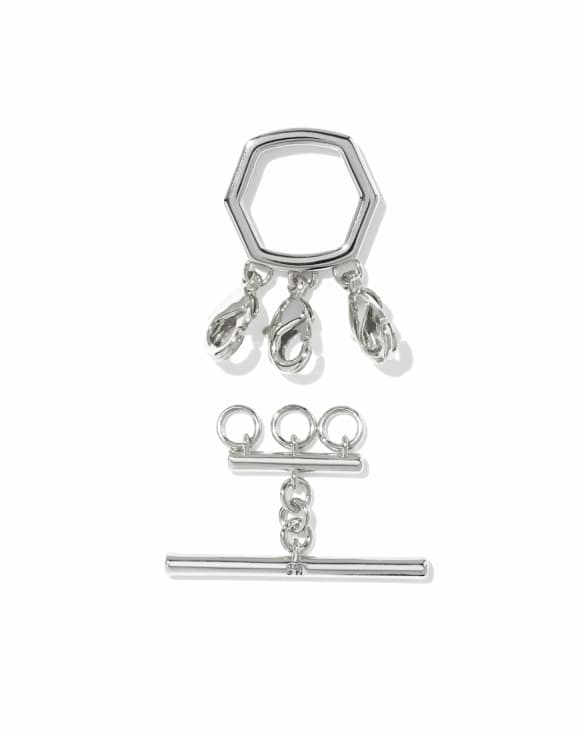 Layer It! Silver Necklace Clasp