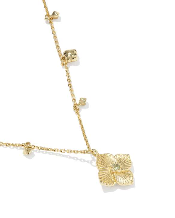 Dira Sunray 18k Gold Vermeil Short Pendant Necklace
