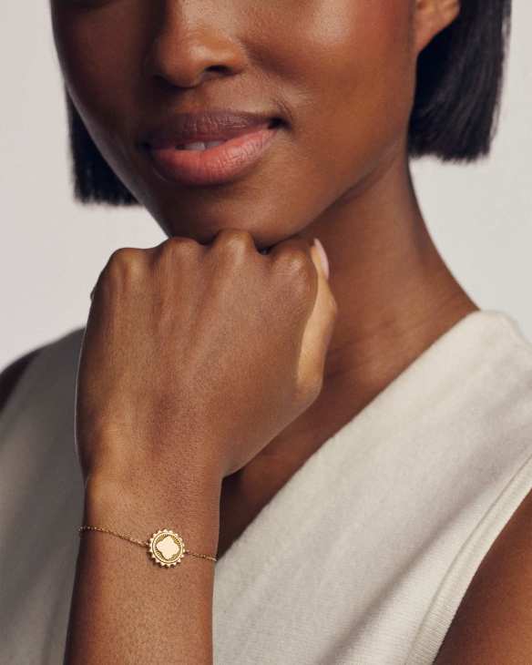 Dira Sun 18k Gold Vermeil Metal Chain Bracelet