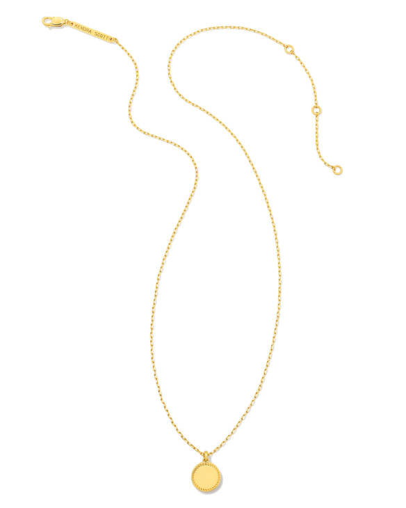 Small Aubree Pendant Necklace in 18k Gold Vermeil