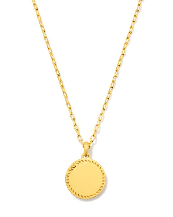 Small Aubree Pendant Necklace in 18k Gold Vermeil