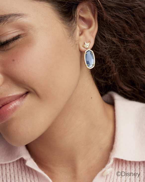 Disney | Kendra Scott Dana Princess Gold Drop Earrings