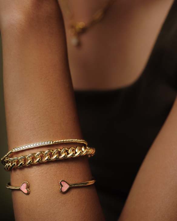 Vincent Chain Bracelet in Gold