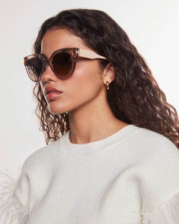 Amber Filigree Sunglasses