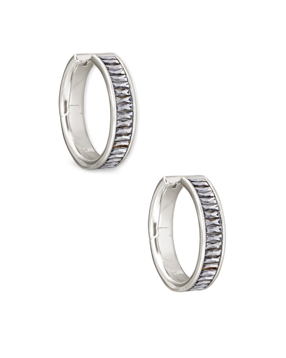 Silver Hoop Earrings Kendra Scott Jewelry