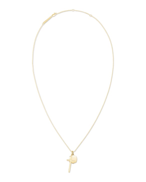 Dsquared2 Monogram-Charm Pendant Necklace