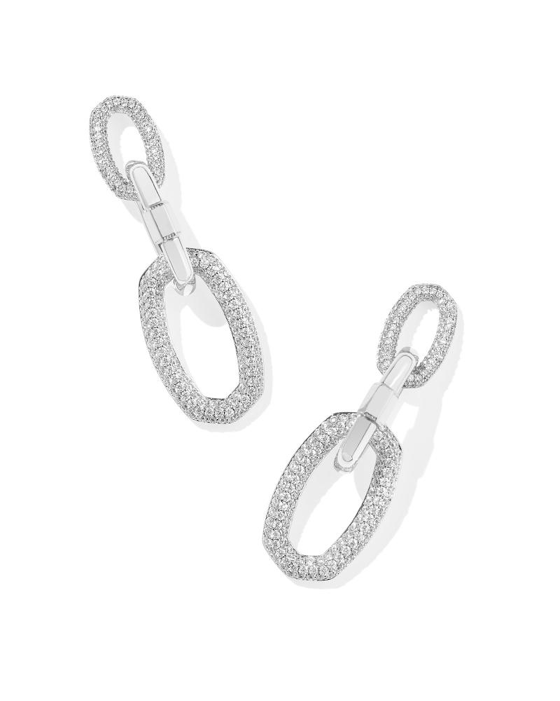 Emery Gold Tennis Bracelet in White Crystal | Kendra Scott