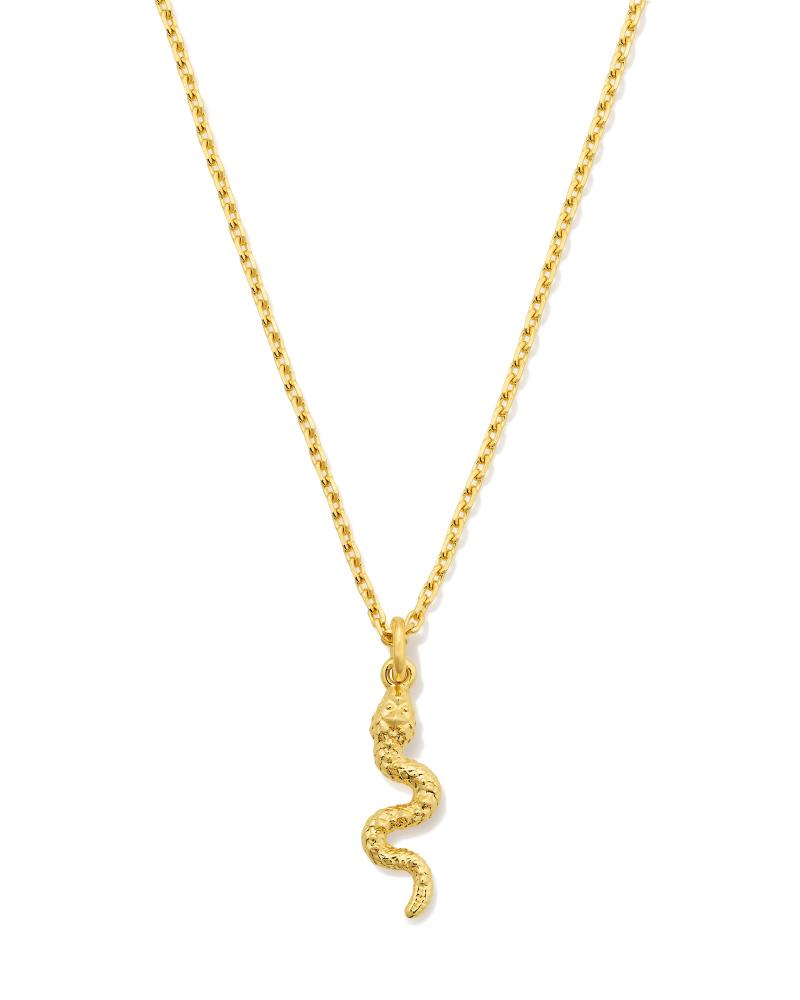 Mini Snake Pendant Necklace