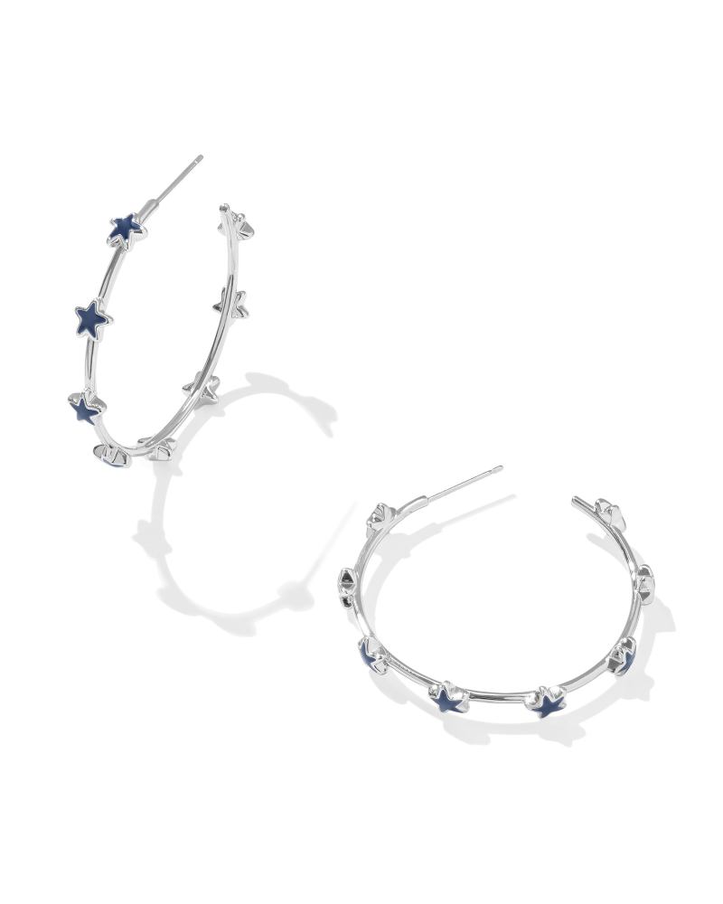 Sierra Star Hoop Earrings