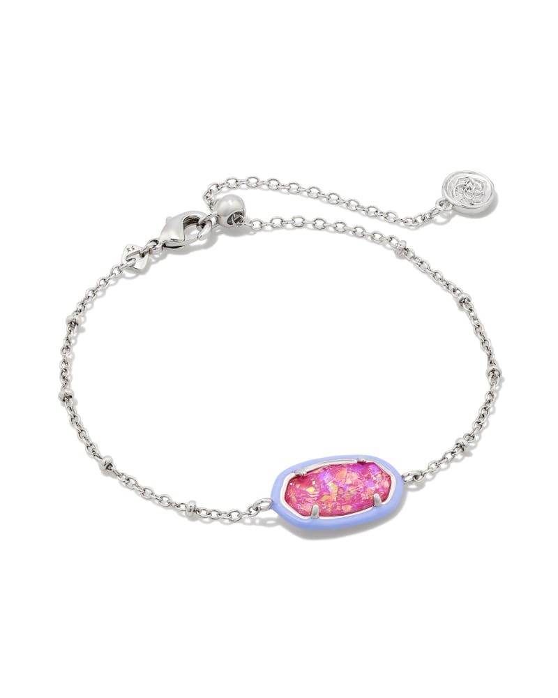 Barbie™ x Kendra Scott Silver Elisa Satellite Necklace in Pink ...