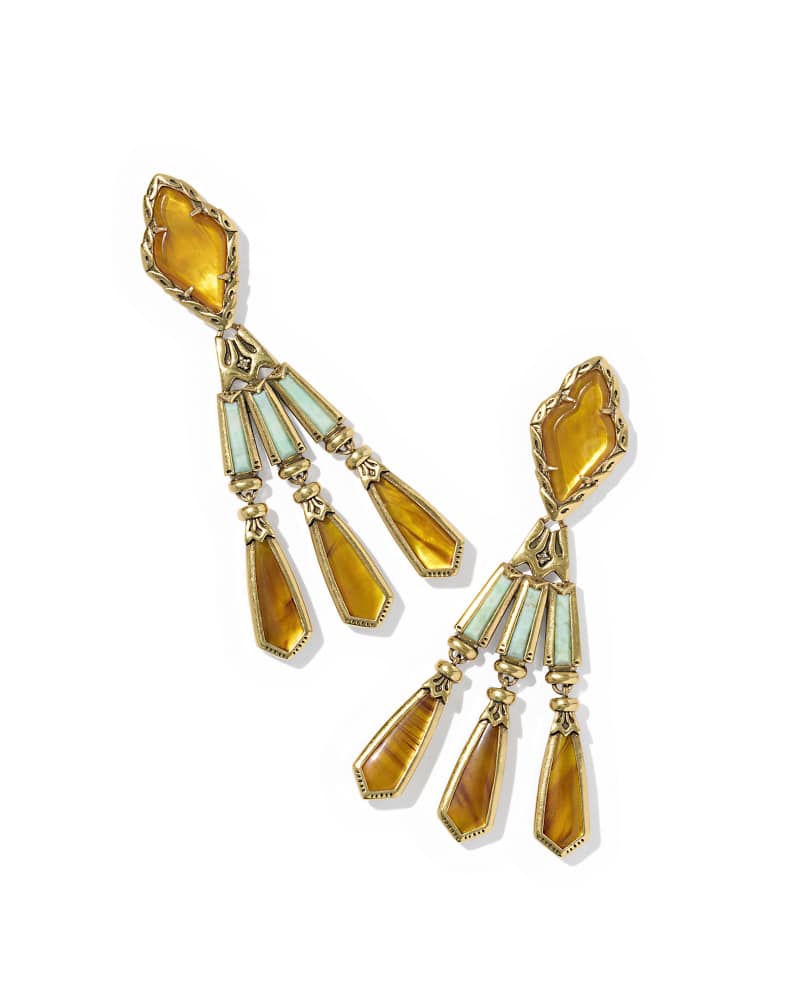 Catherine Vintage Gold Statement Bracelet