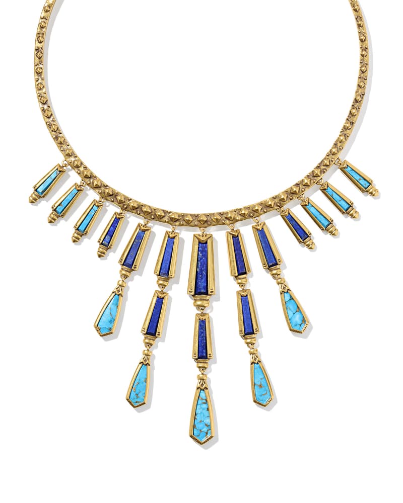 Catherine Vintage Gold Statement Earrings