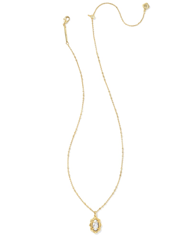 Ember Gold Strand Necklace in White Howlite | Kendra Scott