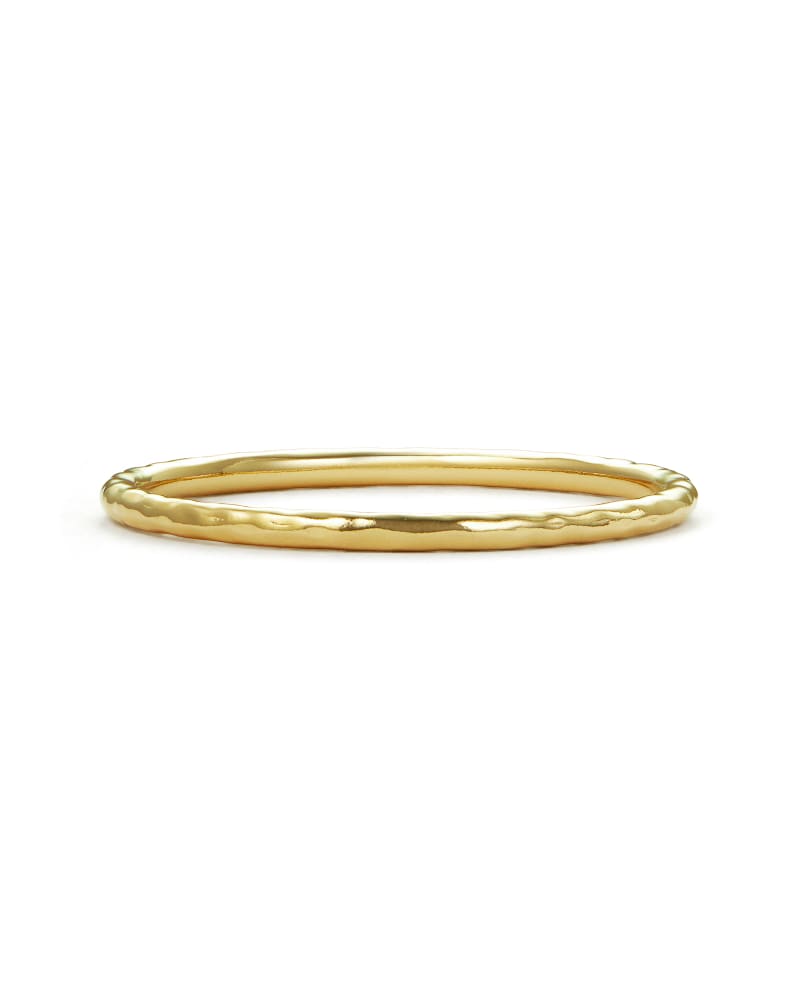 Abbie Metal Bangle Bracelet in Gold | Kendra Scott