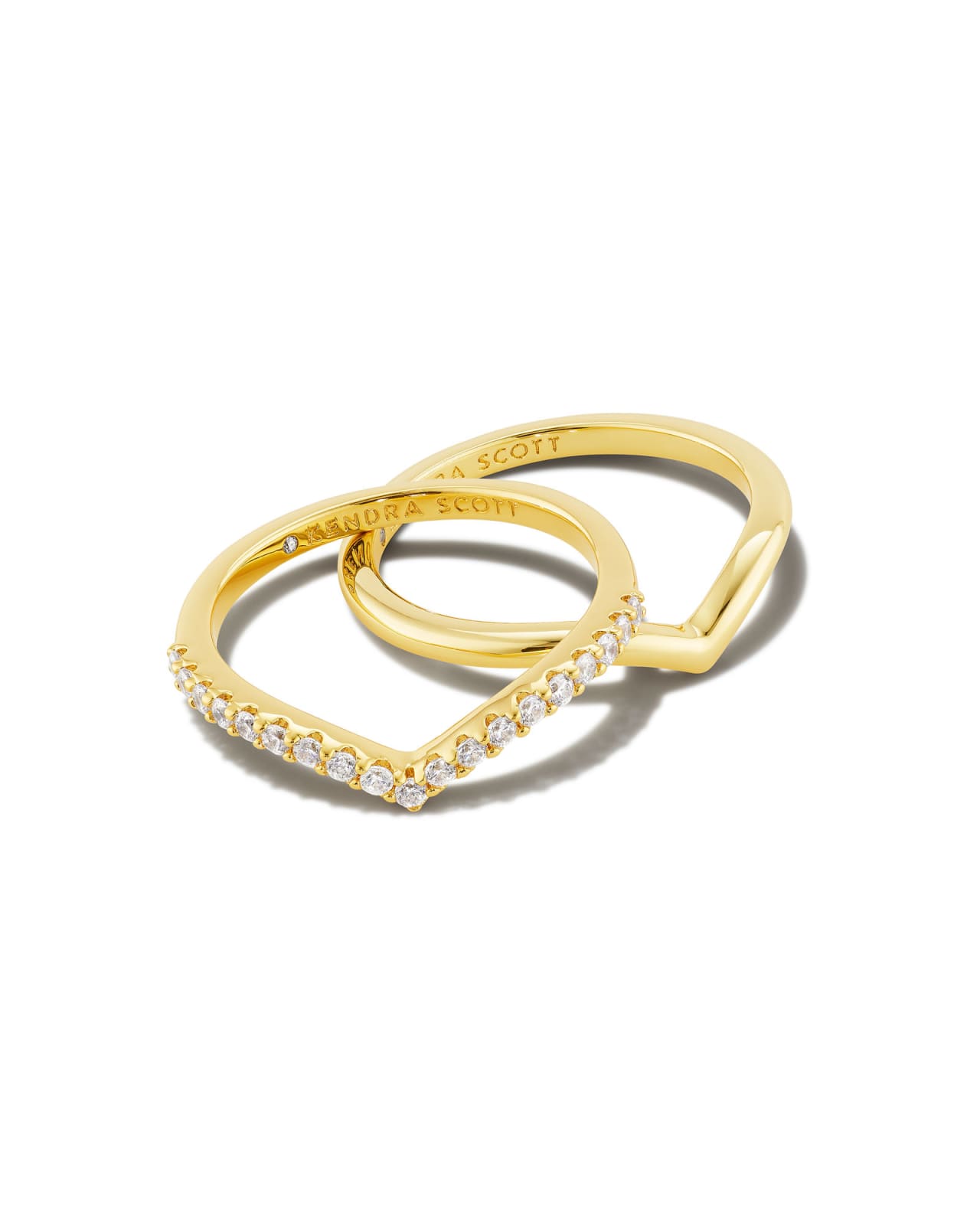 gold ring set