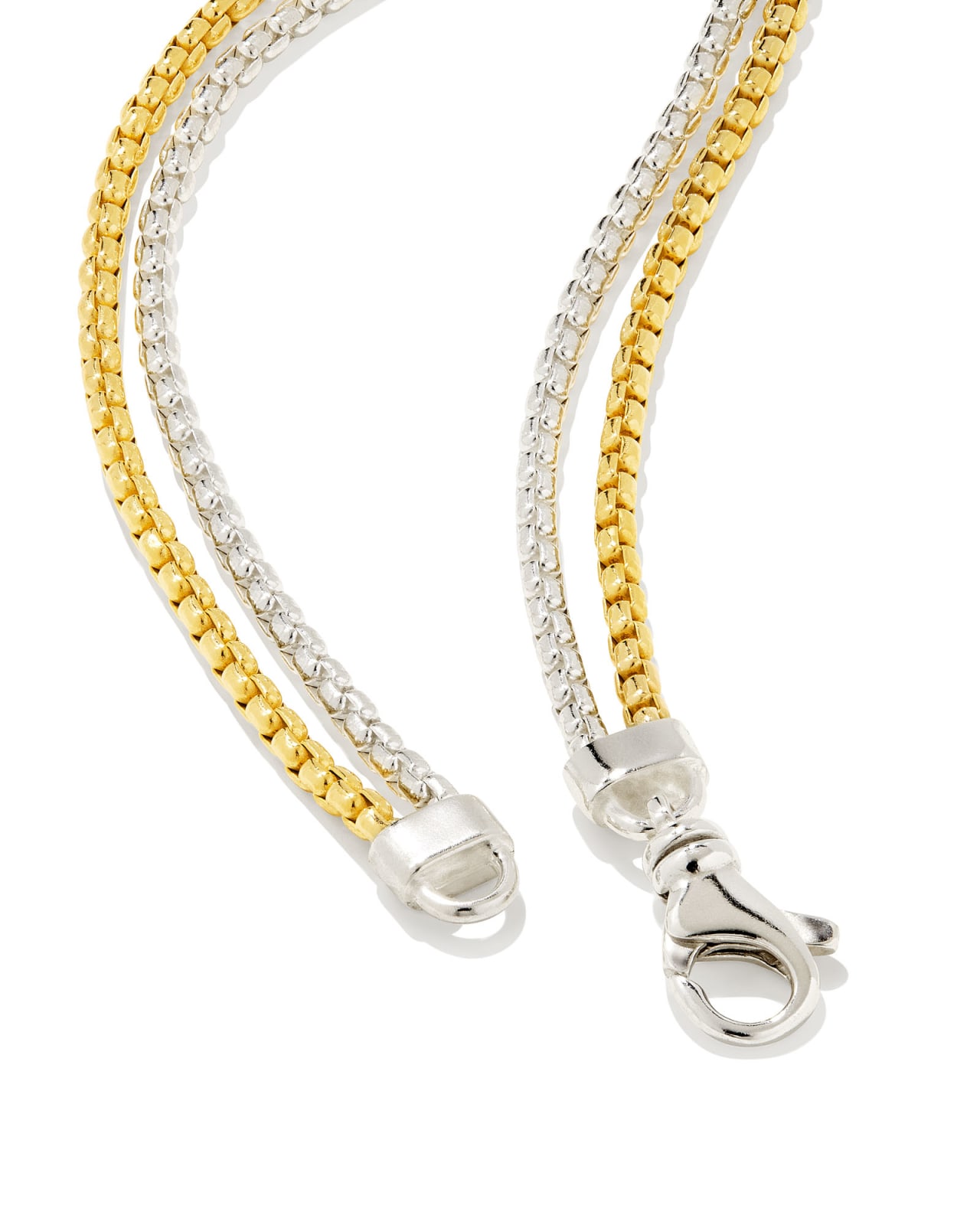 The Single Block Letter Curb Chain Bracelet - Metal : Gold Vermeil - Letter : S - The M Jewelers