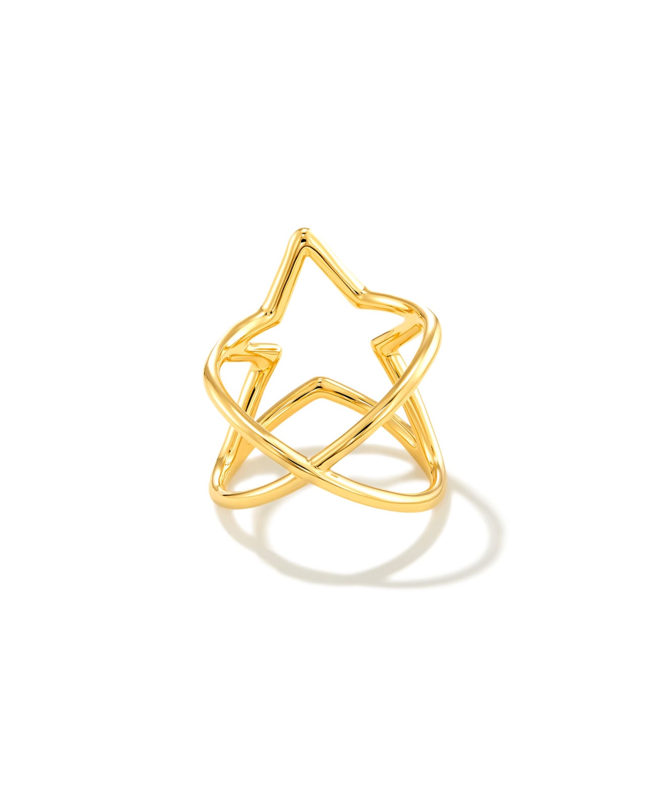 GROUNDSCORE NYC FIVE STAR RING-GOLD